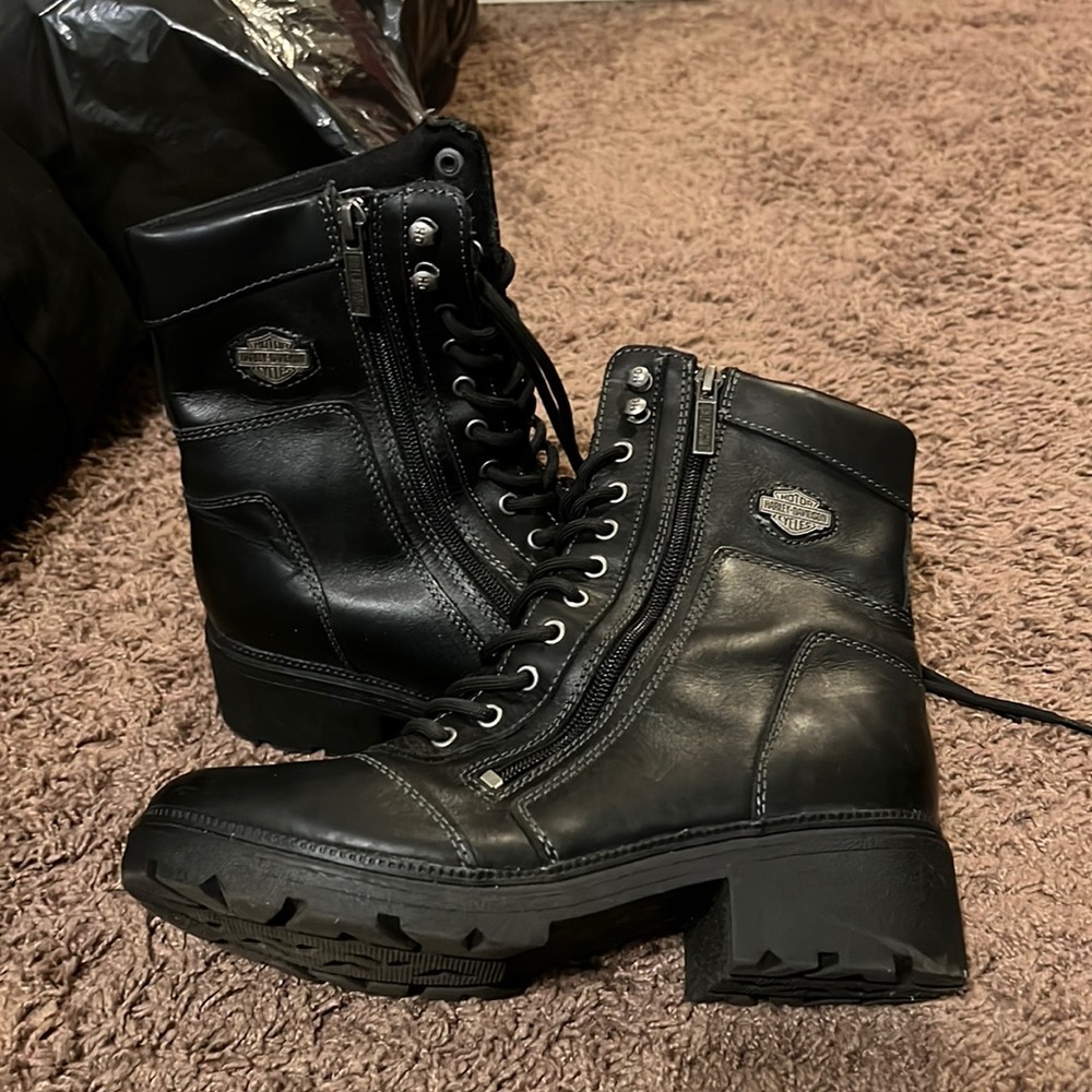 Harley Davidson Riding Boots Women 8.5